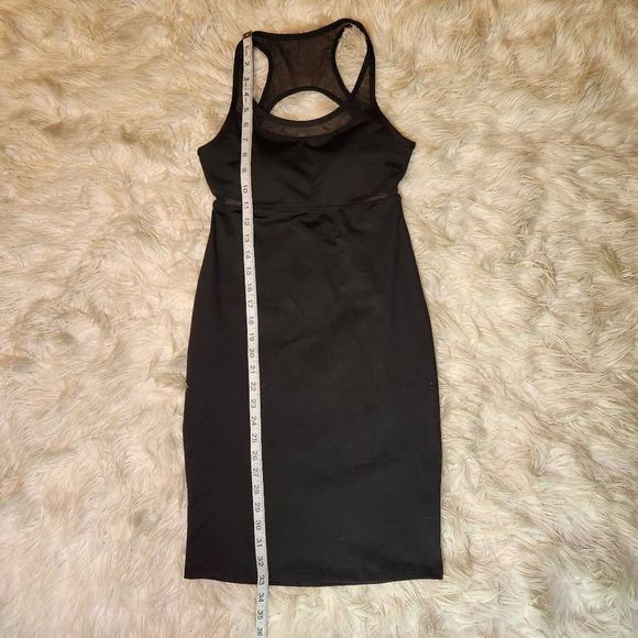 New Fabletics Tropez Mesh Cutout Bodycon Mini Dress - Picture 6 of 12